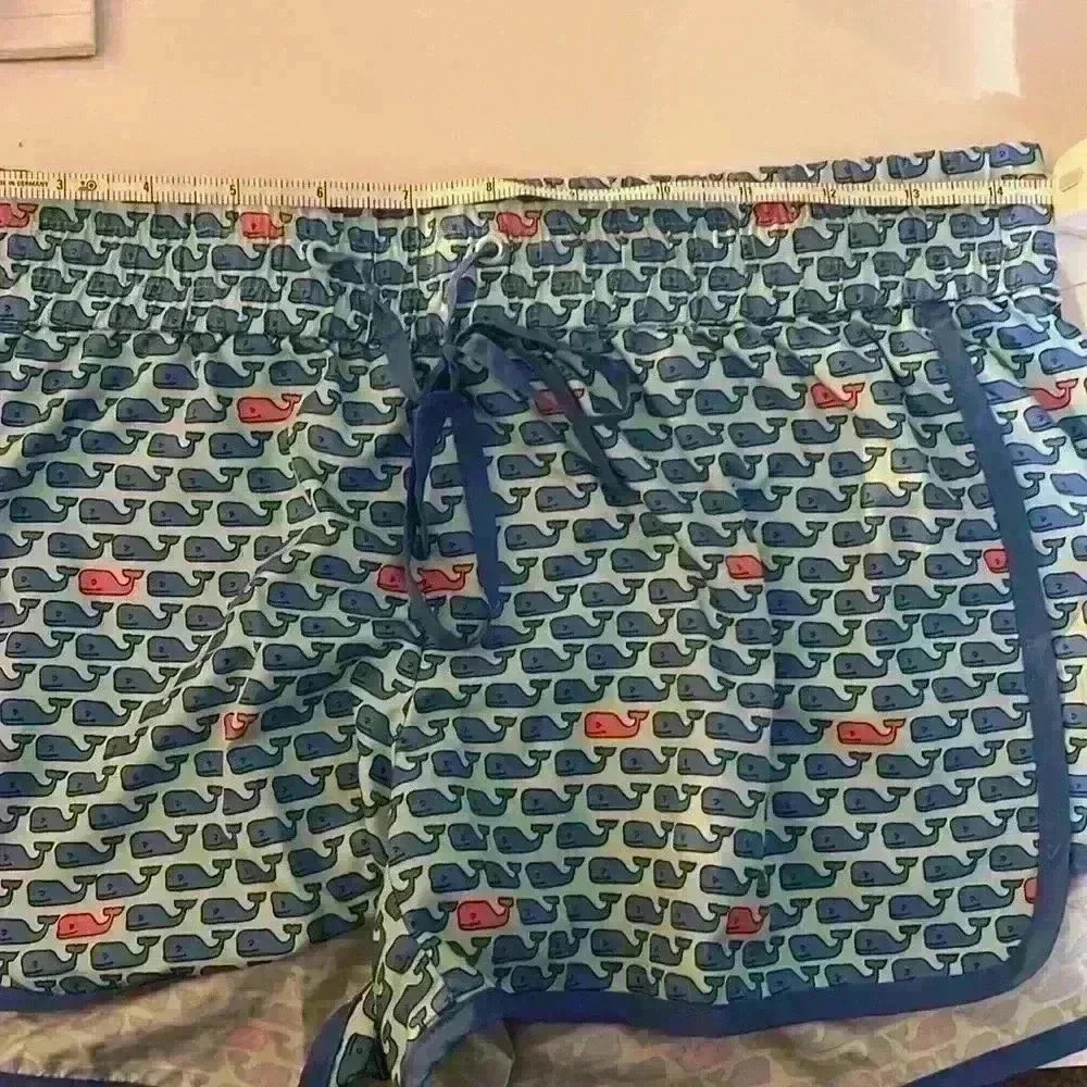 Vineyard Vines Performance Women's Size XS Whale Harbor Shorts Crystal Blue - Picture 6 of 7